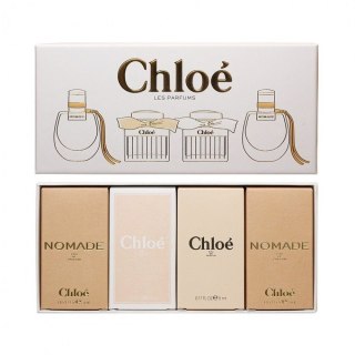 Chloe Les Parfums zestaw Nomade woda toaletowa 5ml + Rose Tangerine woda toaletowa 5ml + Chloe woda perfumowana 5ml + Nomade woda perf
