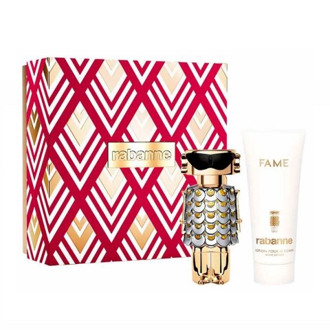 Paco Rabanne Fame zestaw woda perfumowana spray 80ml + balsam do ciała 100ml