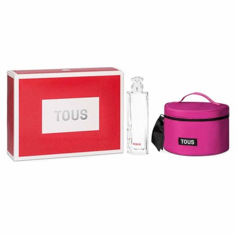 Tous Woman zestaw woda toaletowa spray 90ml + kosmetyczka