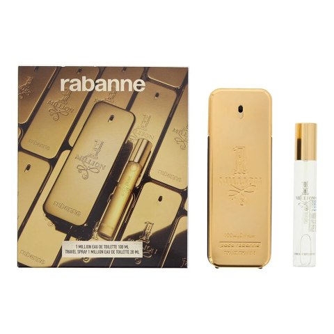 Paco Rabanne 1 Million Men zestaw woda toaletowa spray 100ml + woda toaletowa spray 20ml