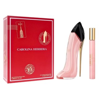 Carolina Herrera Good Girl Blush zestaw woda perfumowana spray 80ml + woda perfumowana spray 10ml