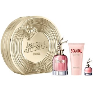 Jean Paul Gaultier Scandal zestaw woda perfumowana spray 80ml + woda perfumowana spray 6ml + balsam do ciała 75ml
