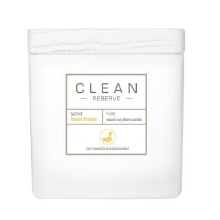Clean Reserve Fresh Linens sojowa świeca zapachowa 227g