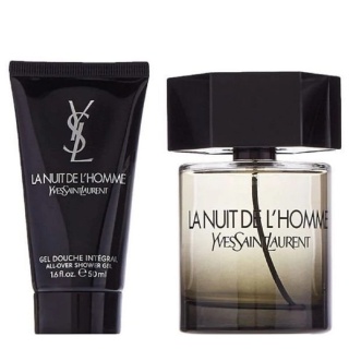 Yves Saint Laurent La Nuit De L'Homme zestaw woda toaletowa 100ml + żel pod prysznic 50ml