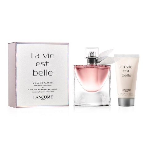 Lancome La Vie Est Belle zestaw woda perfumowana spray 50ml + perfumowany balsam do ciała 50ml